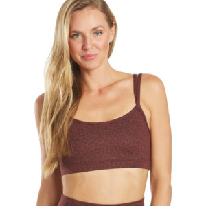 Everyday Yoga Wholesome Cheetah Sports Bra