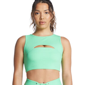Year of Ours Ribbed Cut Out Bra